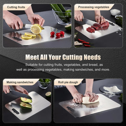 Titanium Cutting Board - Cut Bacteria, Preserve Flavour